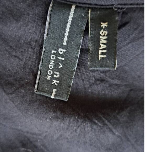 Anthropologie Bl-nk London Lisette Metallic Kimono Dress Size XS - Picture 7 of 14